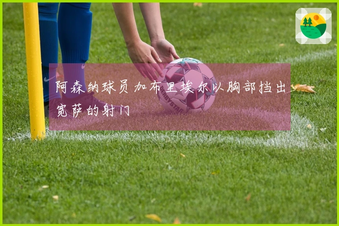 阿森纳球员加布里埃尔以胸部挡出宽萨的射门